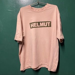Helmut Lang box logo t-shirt XXL